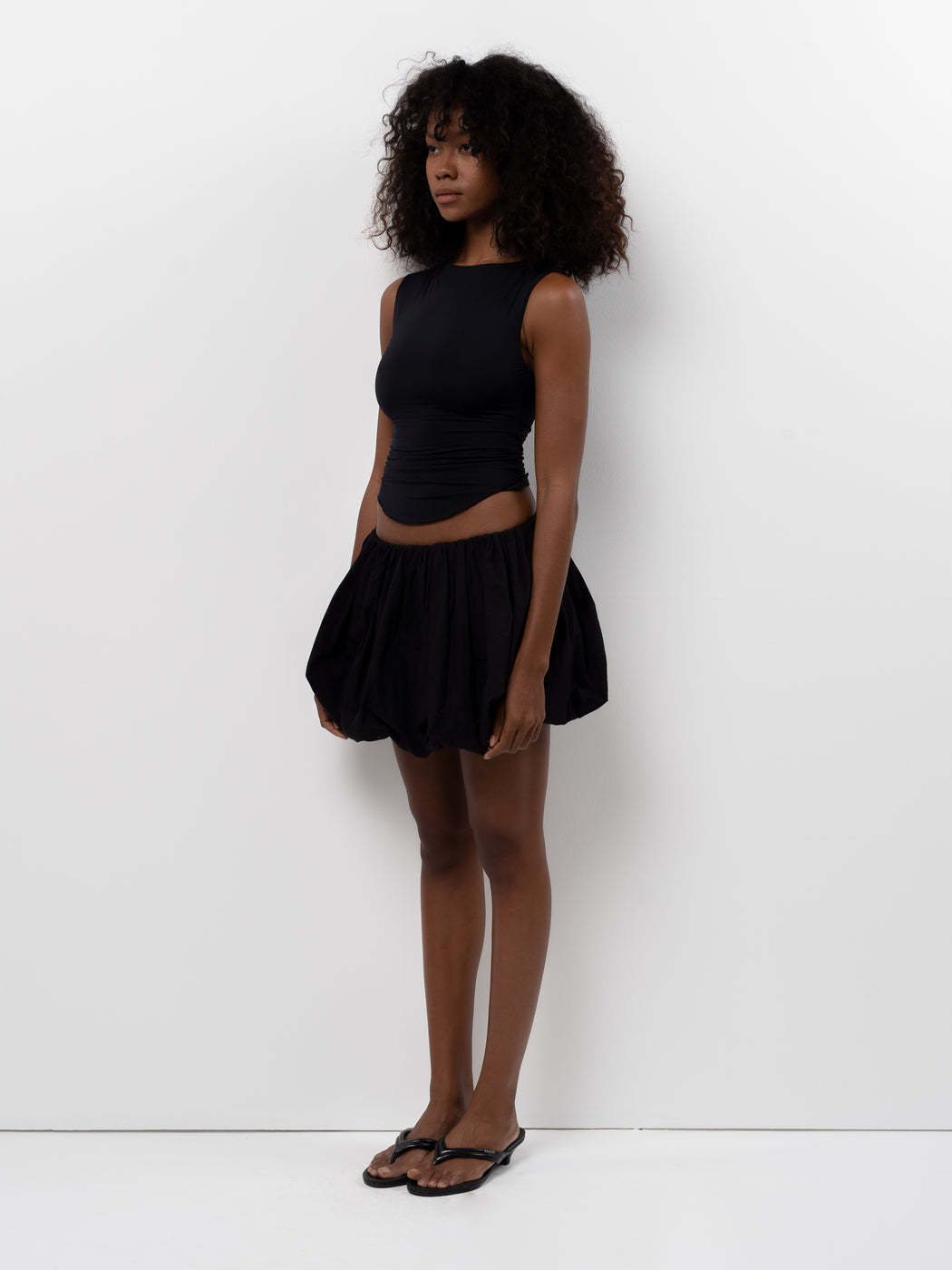 Balloon Skirt - Black