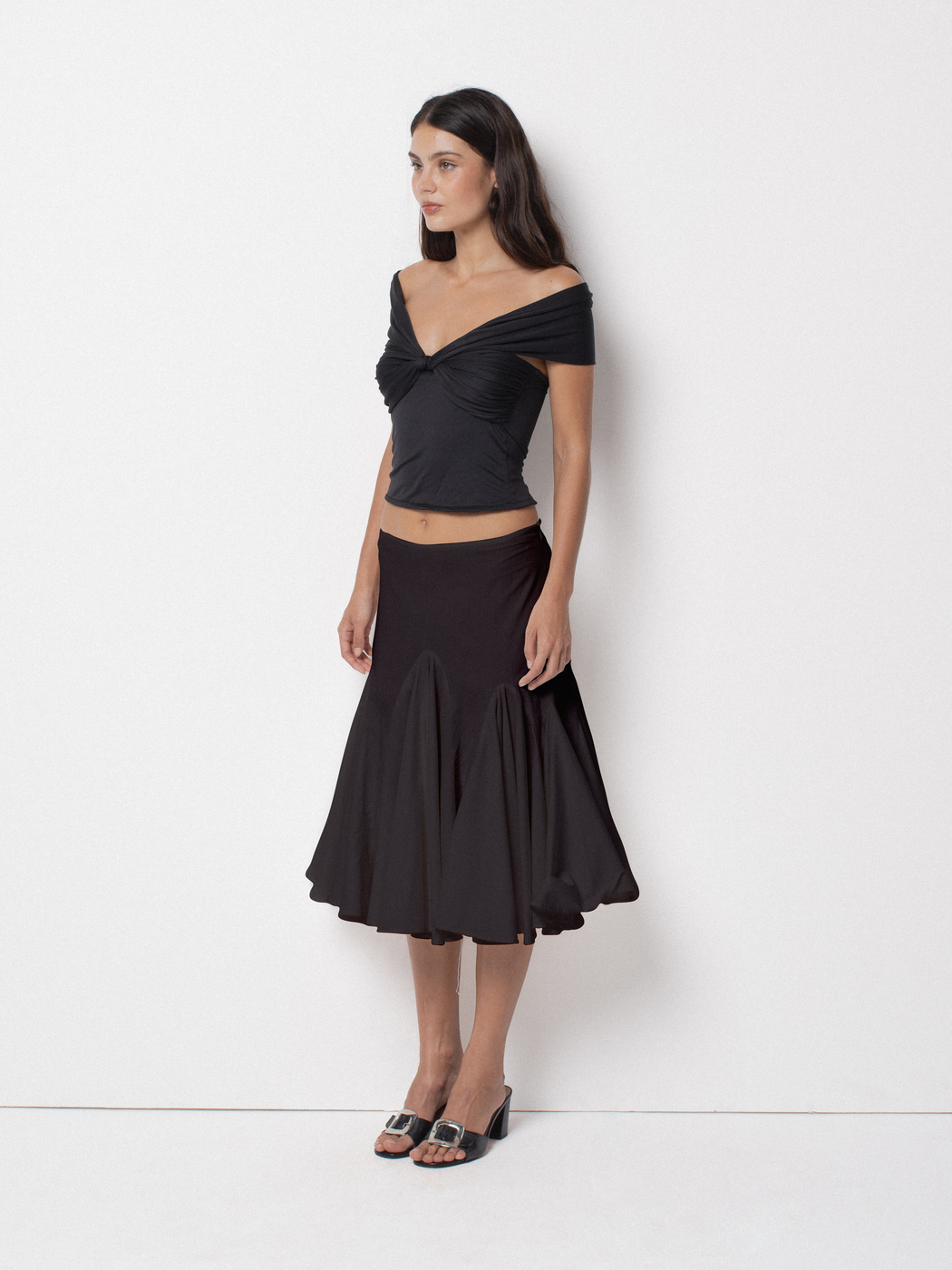 Godet Midi – Black