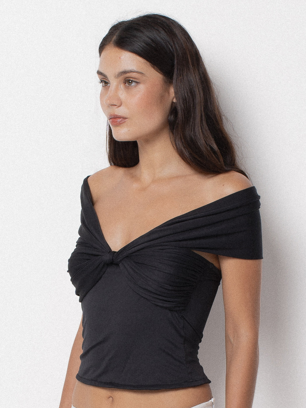 Peony Top - Black