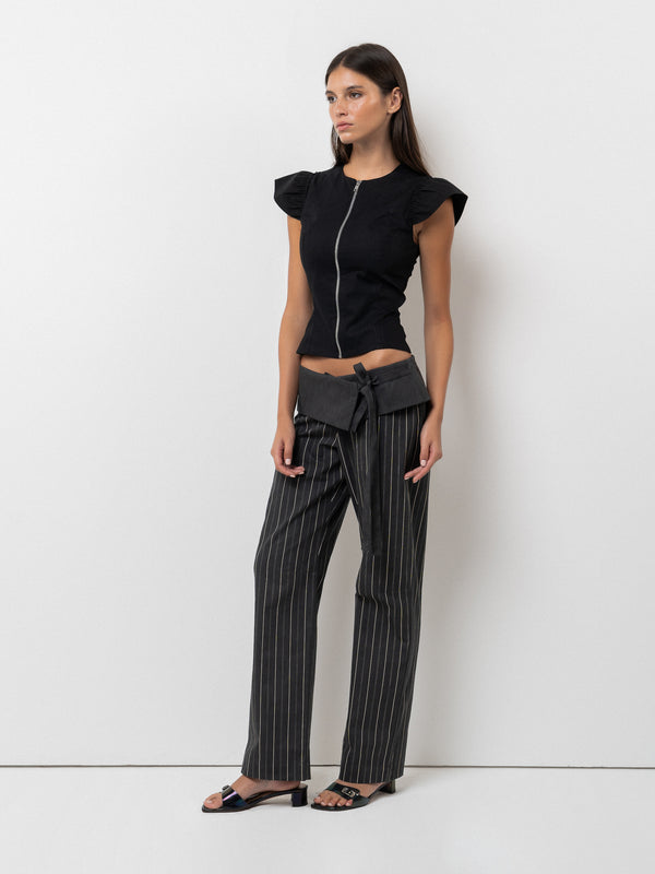 Dusk Pant - Black Stripe