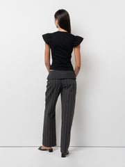 Dusk Pant - Black Stripe