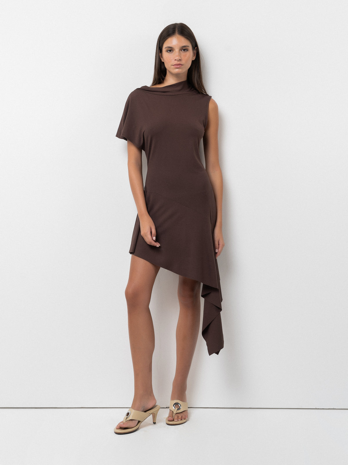 Plume Dress – Wood – BELLE Plume Dress – Wood – BELLE