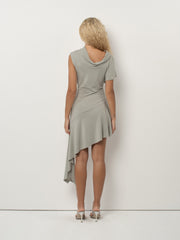 Plume Dress – Silver