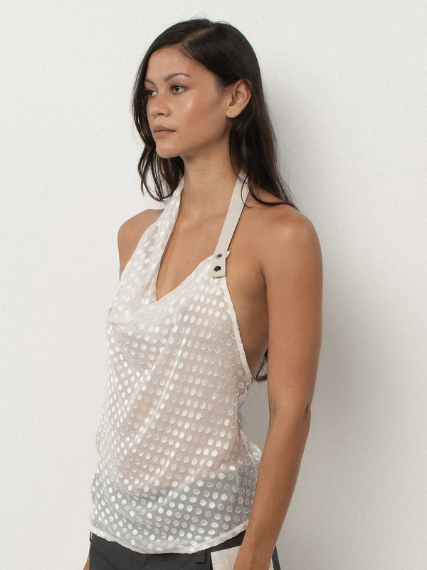 Miray Top – Silk Polka