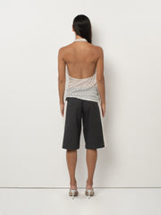 Paneles Short - Charcoal Stripe