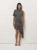 Plume Dress – Charcoal