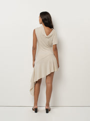 Plume Dress – Cream