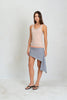 Karo Skirt - Grey