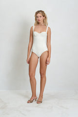 Marin One Piece - Cream Rib