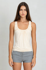 Petal Top - Cream