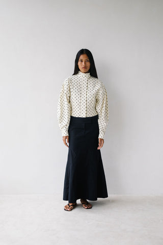 Globo Jacket – White Polka