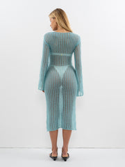 Polilla Dress – Cerulean