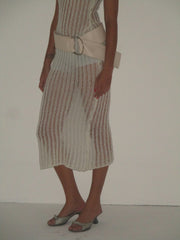 Silas Belt – Cream